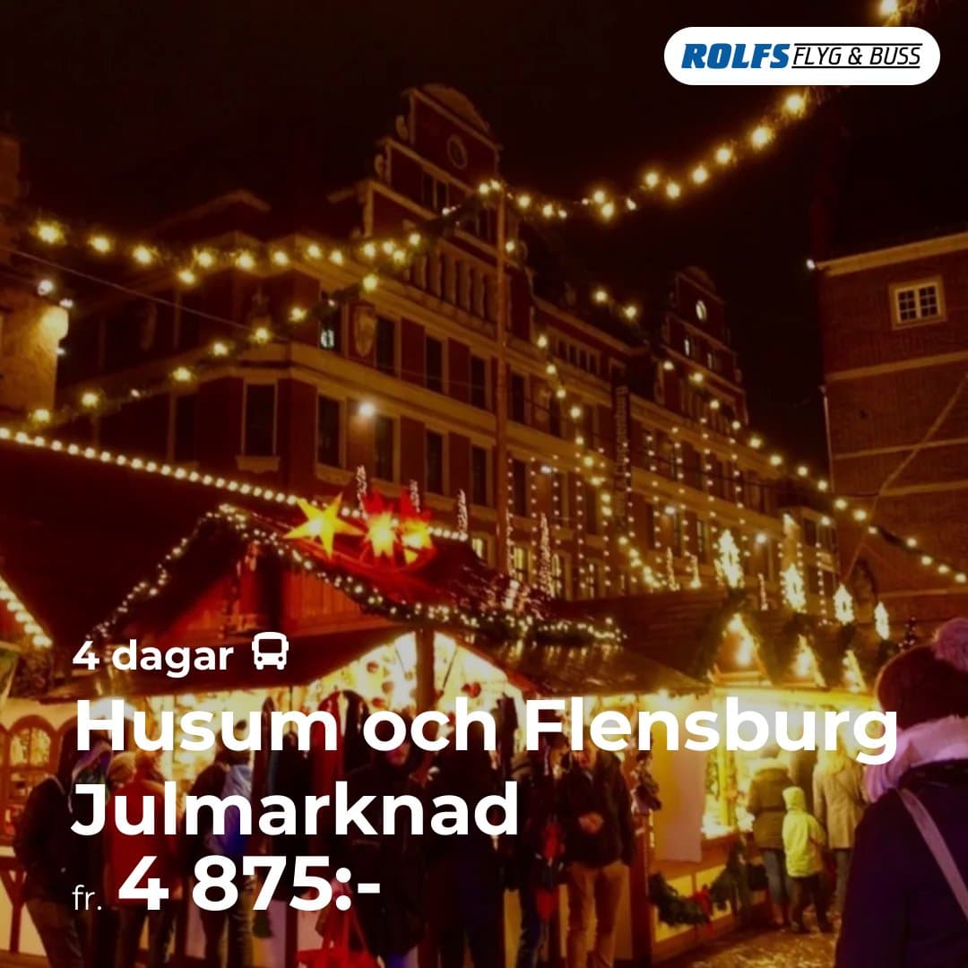Husum och Flensburg Julmarknad
