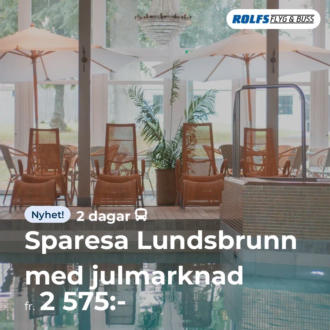 Sparesa Lundsbrunn med julmarknad