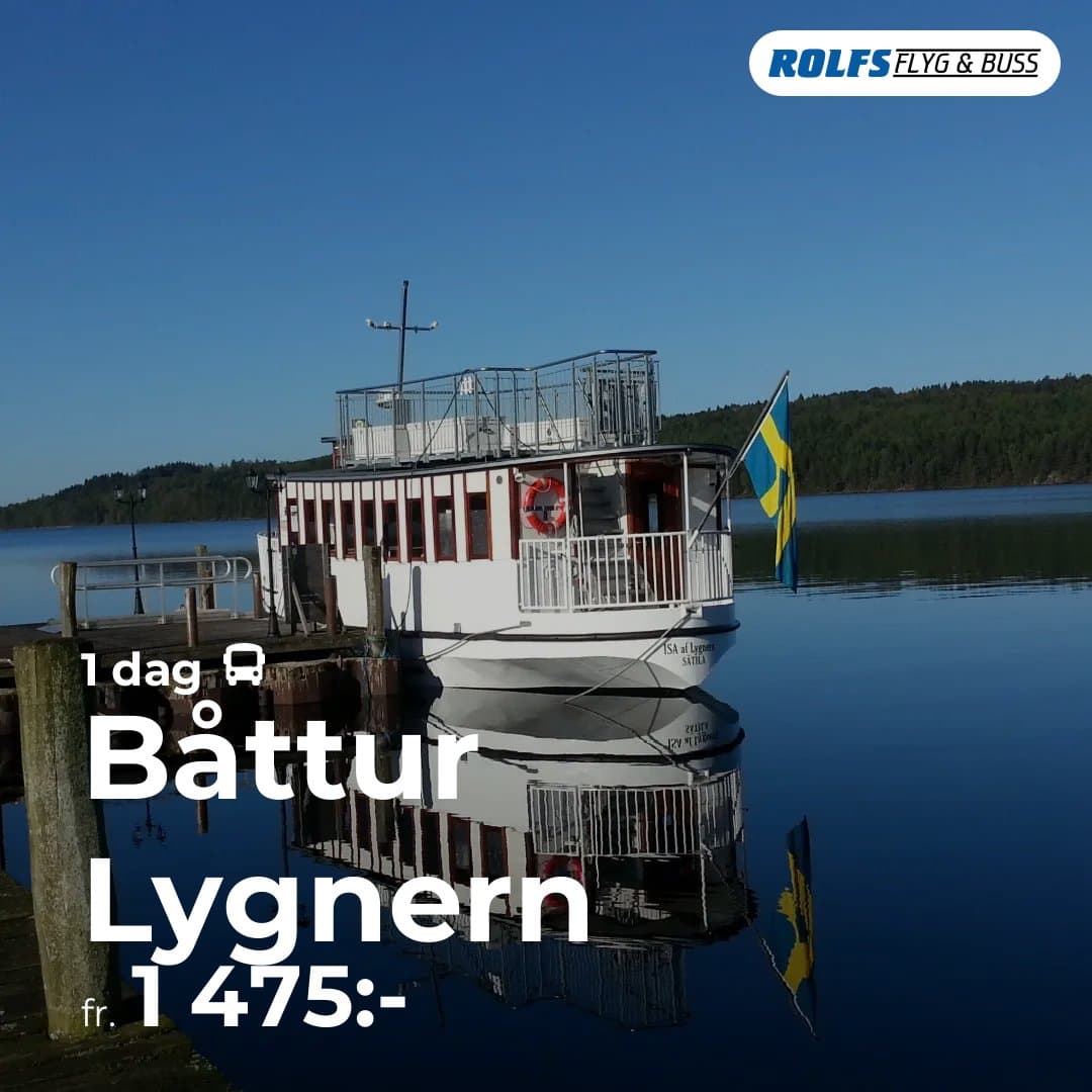 Båttur Lygnern