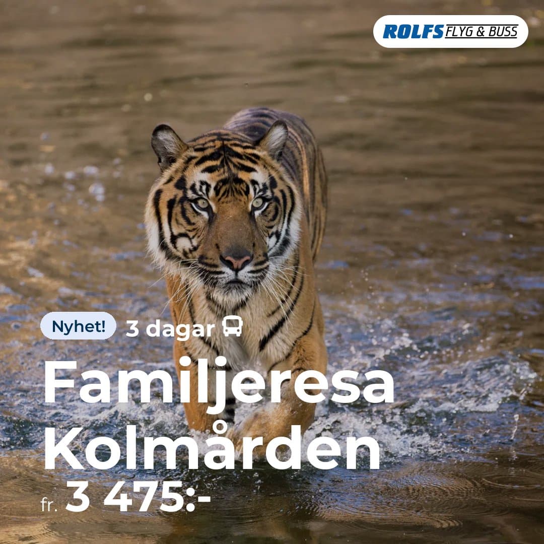 Familjeresa Kolmården