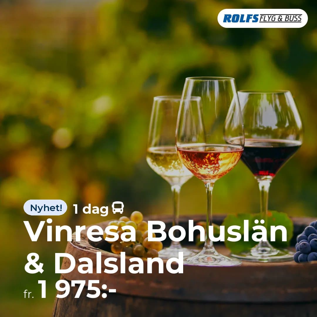 Dagstur Bohuslän Mat & Vin