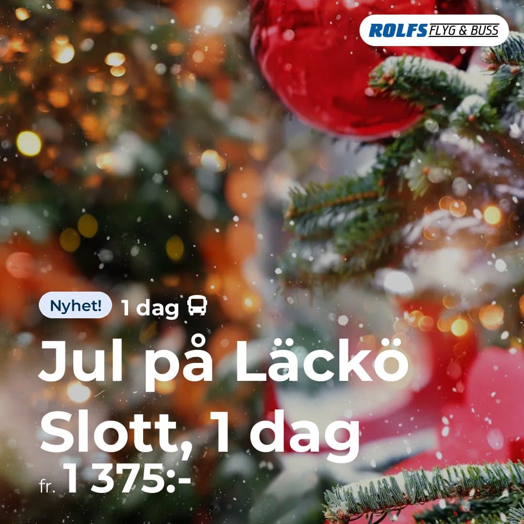 Jul på Läckö Slott, 1 dag