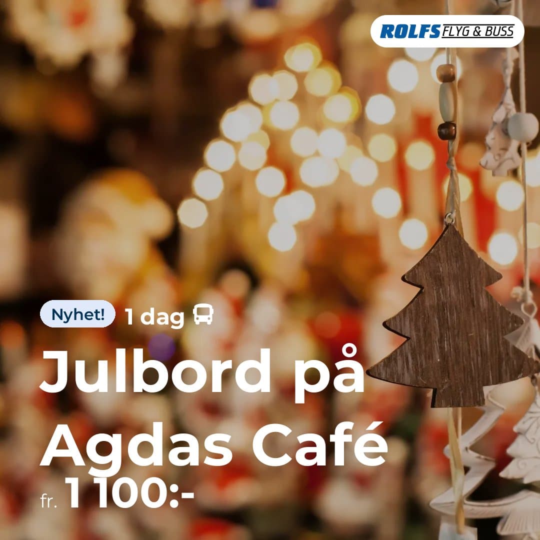 Julbord på Agdas Café