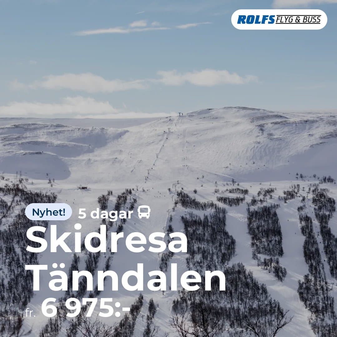 Skidresa Tänndalen