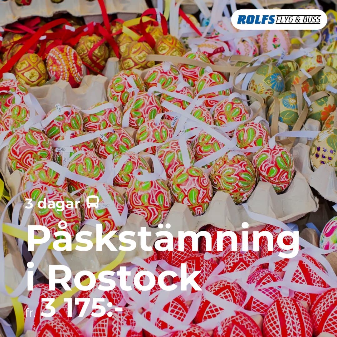 Påskstämning i Rostock