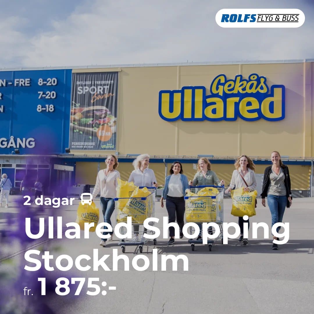 Ullared Shopping Stockholm